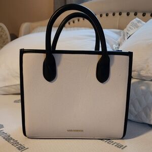 Like Dreams - Elegant Cream and Black Purse